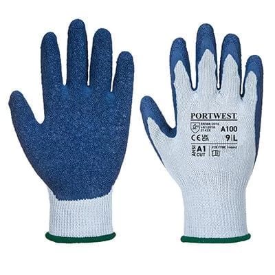 Portwest Grip Glove Latex (Pack Of 12) - All Sizes