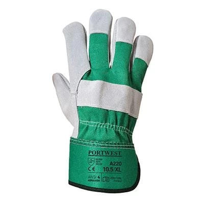 Portwest Premium Chrome Rigger Glove (Pack Of 12)- All Sizes - Image 2
