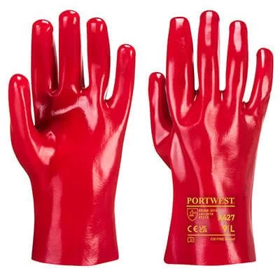 Portwest PVC Gauntlet (Pack Of 12) - All Lengths