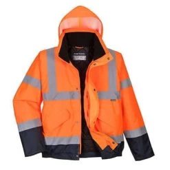 Portwest Hi-Vis Two Tone Bomber Jacket - All Sizes