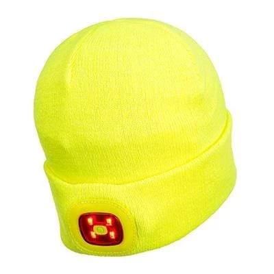Portwest Beanie LED Head Light USB Rechargeable - All Colours - Image 10