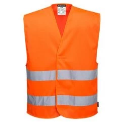 Portwest MeshAir Hi-Vis Two Band Vest - All Sizes
