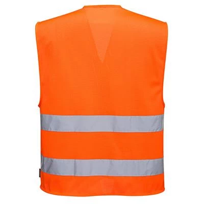 Portwest MeshAir Hi-Vis Two Band Vest - All Sizes - Image 2