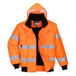 Portwest Hi-Vis 3-in-1 Bomber Jacket - All Sizes