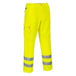 Portwest Hi-Vis Combat Trousers Regular Fit - All Sizes
