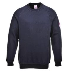 Portwest Flame Resistant Anti-Static Long Sleeve Sweatshirt - All Sizes