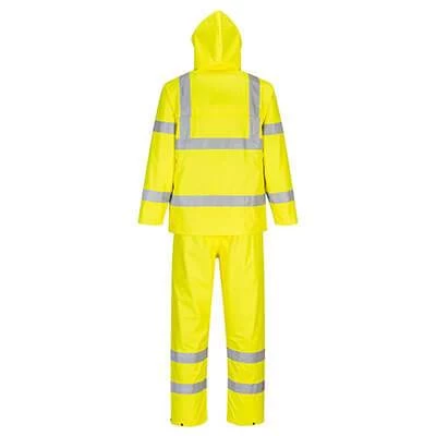 Portwest Hi-Vis Packaway Rainsuit - All Sizes - Image 4