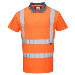 Portwest Hi-Vis Short Sleeved Polo RIS - All Sizes