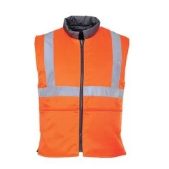 Portwest Hi-Vis Reversible Bodywarmer RIS - All Sizes
