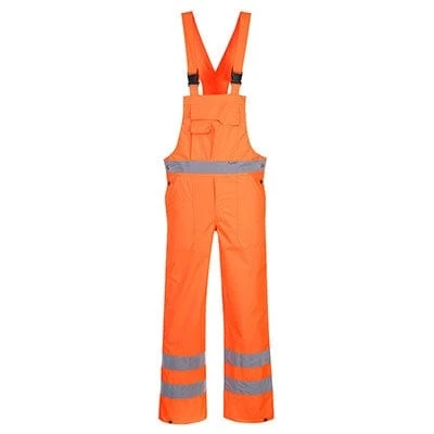 Portwest Hi-Vis Bib & Brace - Unlined - All Sizes