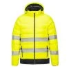 Portwest Hi Vis Ultrasonic Heated Tunnel Jacket - All Sizes