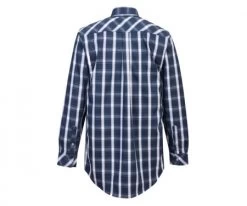 Portwest® UFR97 Bizflame 88/12 FR Plaid Shirt Navy