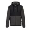 Portwest® Borg Fleece Jacket Black/Gray - KX371