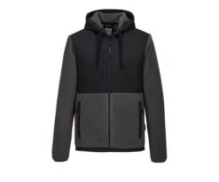 Portwest® Borg Fleece Jacket Black/Gray - KX371
