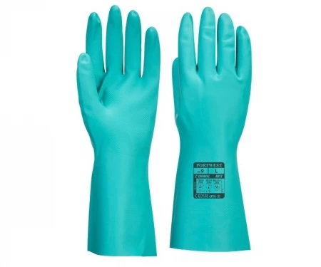 Portwest® A812 Nitrosafe Plus Chemical Gloves Gauntlet - Image 2
