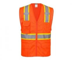 Portwest® Orlando High Visibility Contrast Mesh Safety Vest - US374