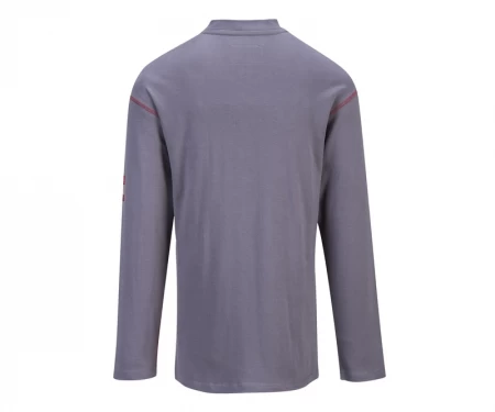 Portwest® Bizflame Flame Resistant (FR) Henley Shirt - FR02 - Image 2