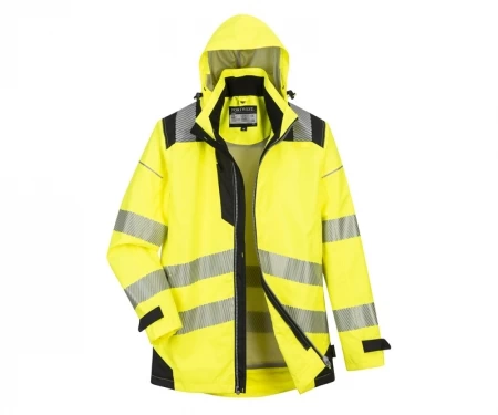 Portwest® PW3 Hi Vis 3 In 1 Shell Jacket - PW365 - Image 2
