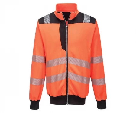 Portwest® Hi Vis Zipped Sweatshirt - PW370