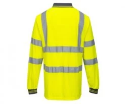 Portwest® Hi-Vis Long Sleeved Polo - S277