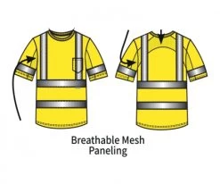 Portwest® Hi Vis Mesh Panel T-Shirt - S397
