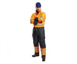 Portwest® Hi-Vis Contrast Coverall - Lined - S485