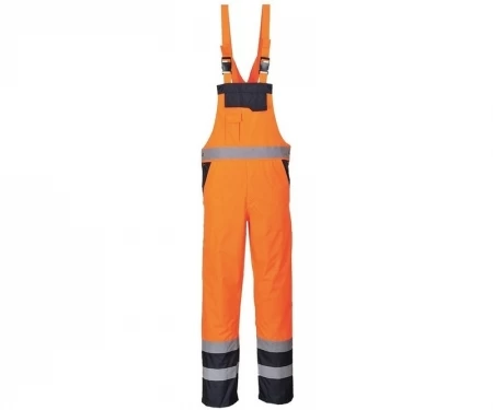 Portwest® High Visibility Bib Overall Pants - Unlined - S488