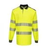 Portwest® Hi Vis Long Sleeve Polo Shirt - T184