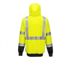 Portwest® Hi-Vis Two-Tone Zipped Hoodie - UB315