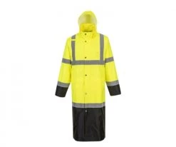 Portwest Hi Vis Contrast Rain Coat - UH446