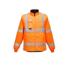 Portwest® Hi-Vis 7-in-1 Traffic Jacket Orange - URT27
