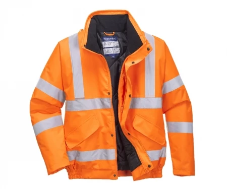 Portwest® Hi-Vis Waterproof Bomber Jacket - URT32
