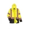 Portwest® Hi Vis Raincoat Contrast Tape - US361