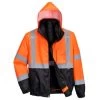 Portwest® Hi-Vis Premium 3-in-1 Lined Bomber Jacket - US365