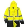 Portwest® Hi-Vis Contrast Rain Jacket - US366