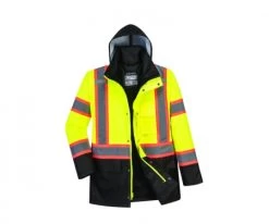 Portwest® Hi Vis Thermal Jacket With Contrast Tape - US369
