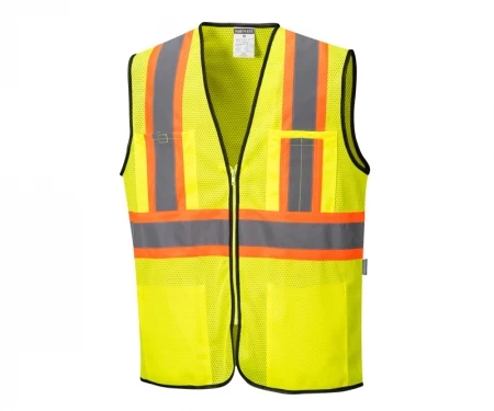 Portwest® Frisco Hi Vis Contrast Safety Vest - US381