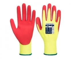 Portwest® Vis-Tex Hi Vis HR Cut Gloves - A626