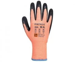 Portwest® Vis-Tex Nitrile Winter High Risk Cut Gloves - A646